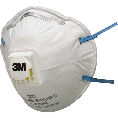 3M Atemschutzmaske 8822, FFP2 mit Ausatemventil