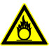 Warnung vor brandförndernden Stoffen