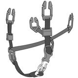 MSA Universal 4-Punkt-Kinnriemen / V-Gard Helme