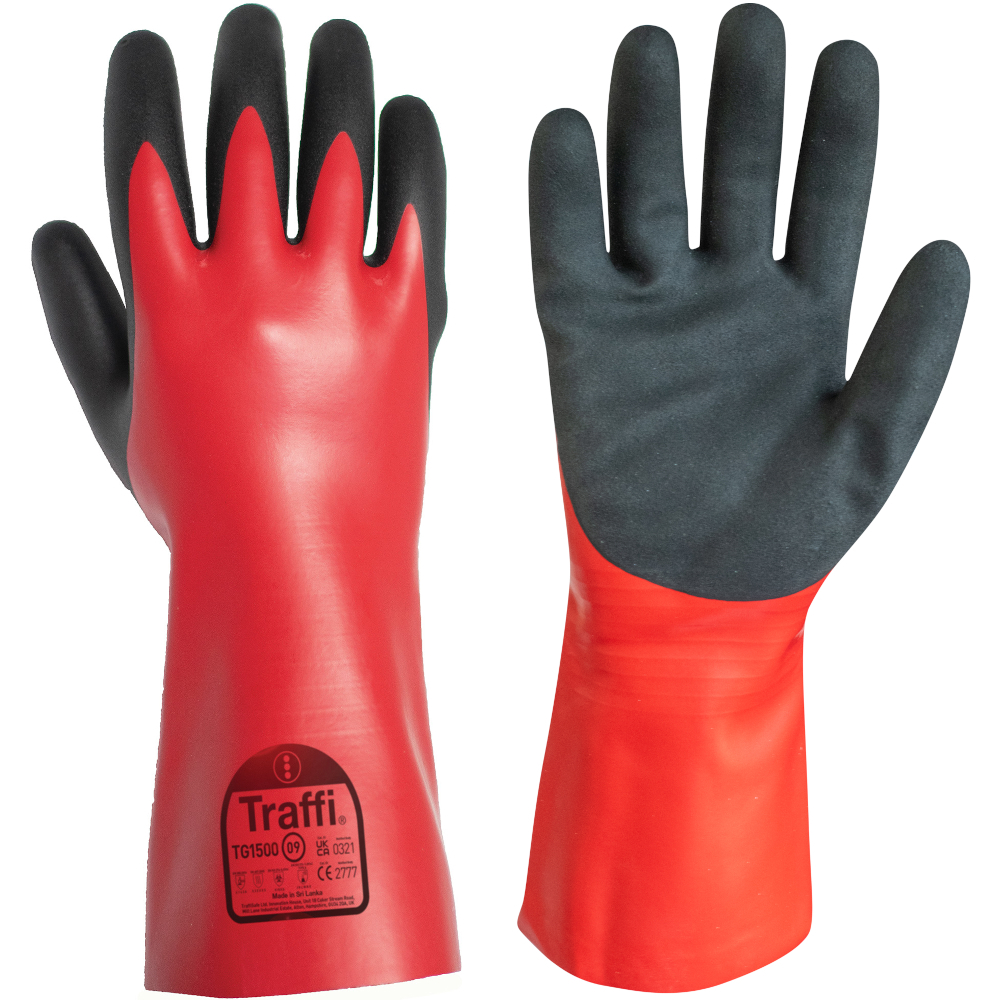 Traffi Glove Chemie-/Hitzeschutzhandschuhe TG1500